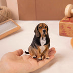 Mini Felt Pet Figurine | Handmade Custom Sculpture(7 -10 cm)