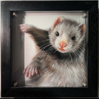 3D Hand-Painted Pet Art