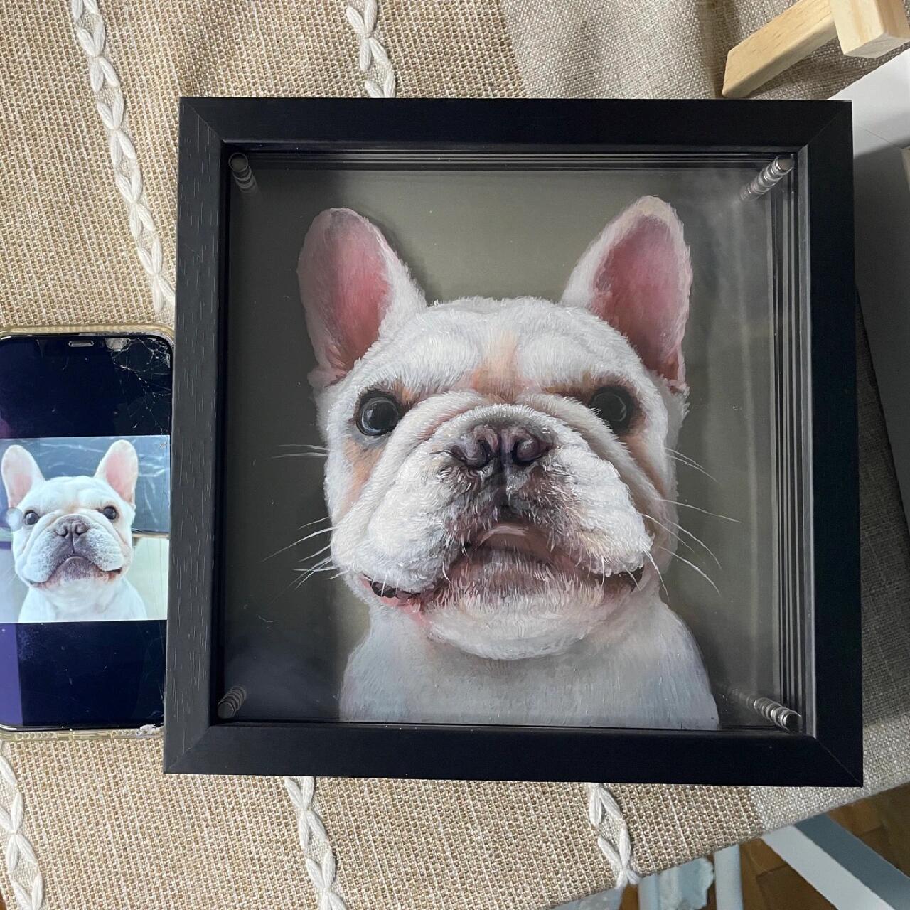 3D Hand-Painted Pet Art